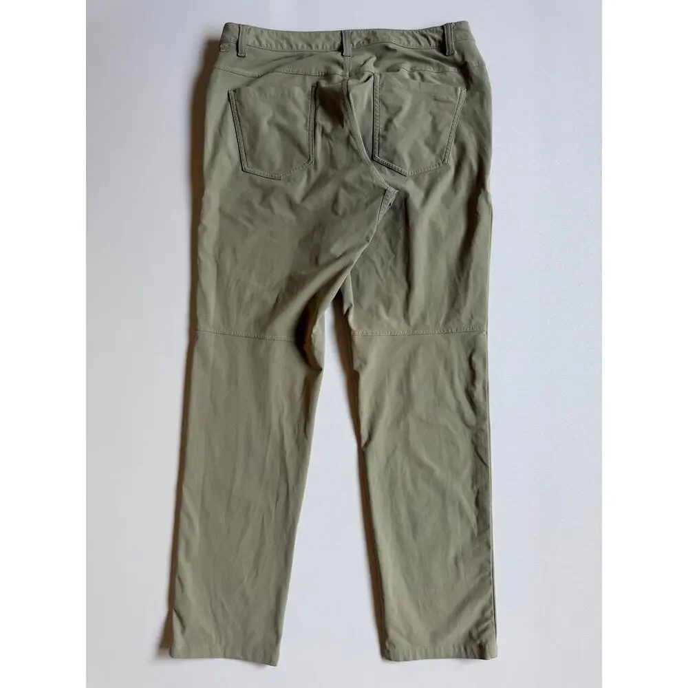 Lululemon Men's ABC Pant Classic *32" Tofino Sand Classic Fit Pants Size 32 - Picture 7 of 15